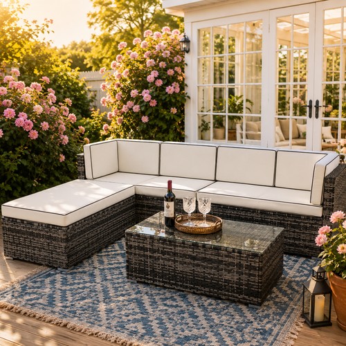 Seater rattan garden - seater,