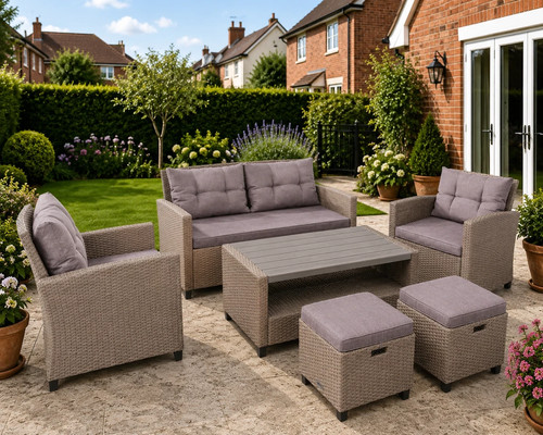 Garden furniture set brighton - furniture,