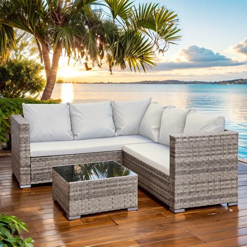 Dove grey rattan - grey, 5