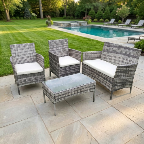 Garden rattan furniture - garden,