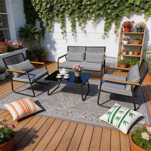 Birchtree garden furniture set - furniture,