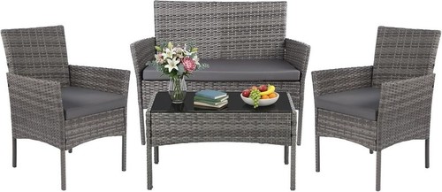 Piece garden sofa set - 4-piece,