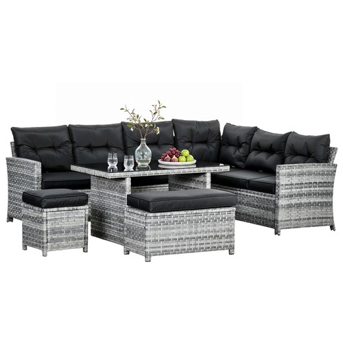 Outsunny pcs rattan - 5,