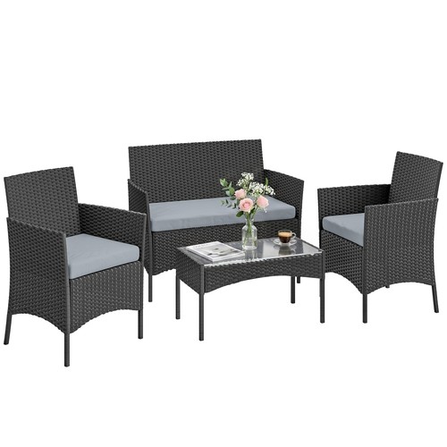 Outsunny piece rattan - piece, garden
