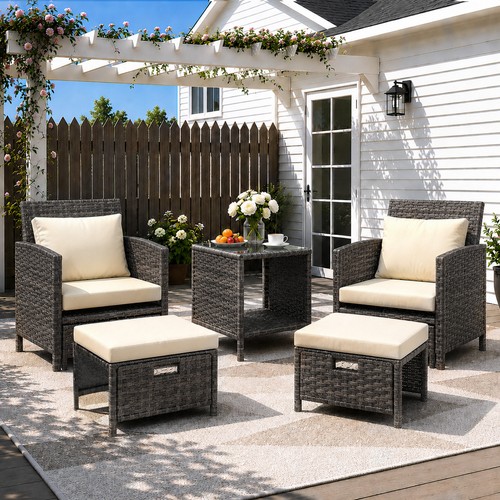 Piece rattan sofa set - sofa,