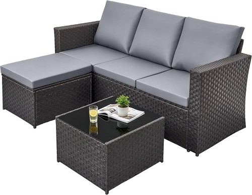 Seater rattan garden - seater,