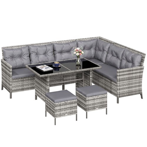 Outsunny pcs patio wicker - pcs,