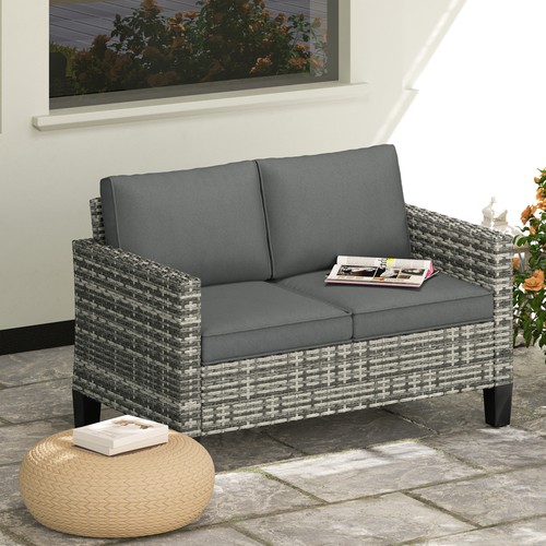 Two seater rattan - two-seater, sofa
